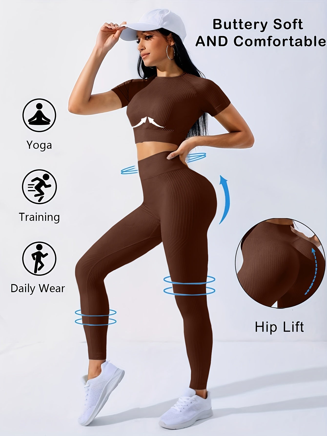 Women'S 2pcs Activewear Set