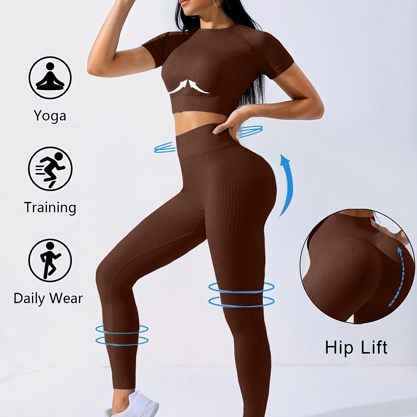 Women'S 2pcs Activewear Set