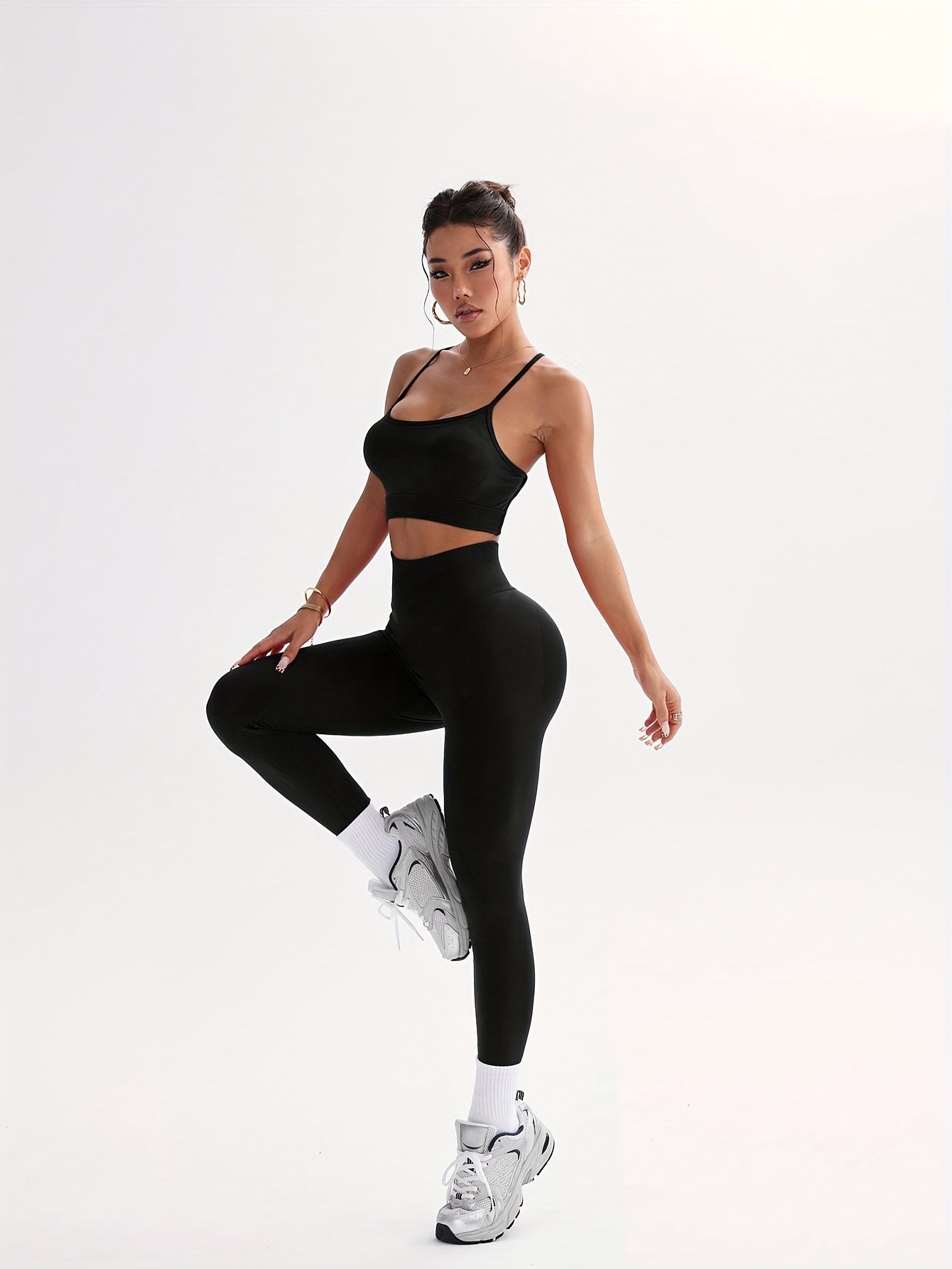 Women Crisscross Back Crop Tank Top