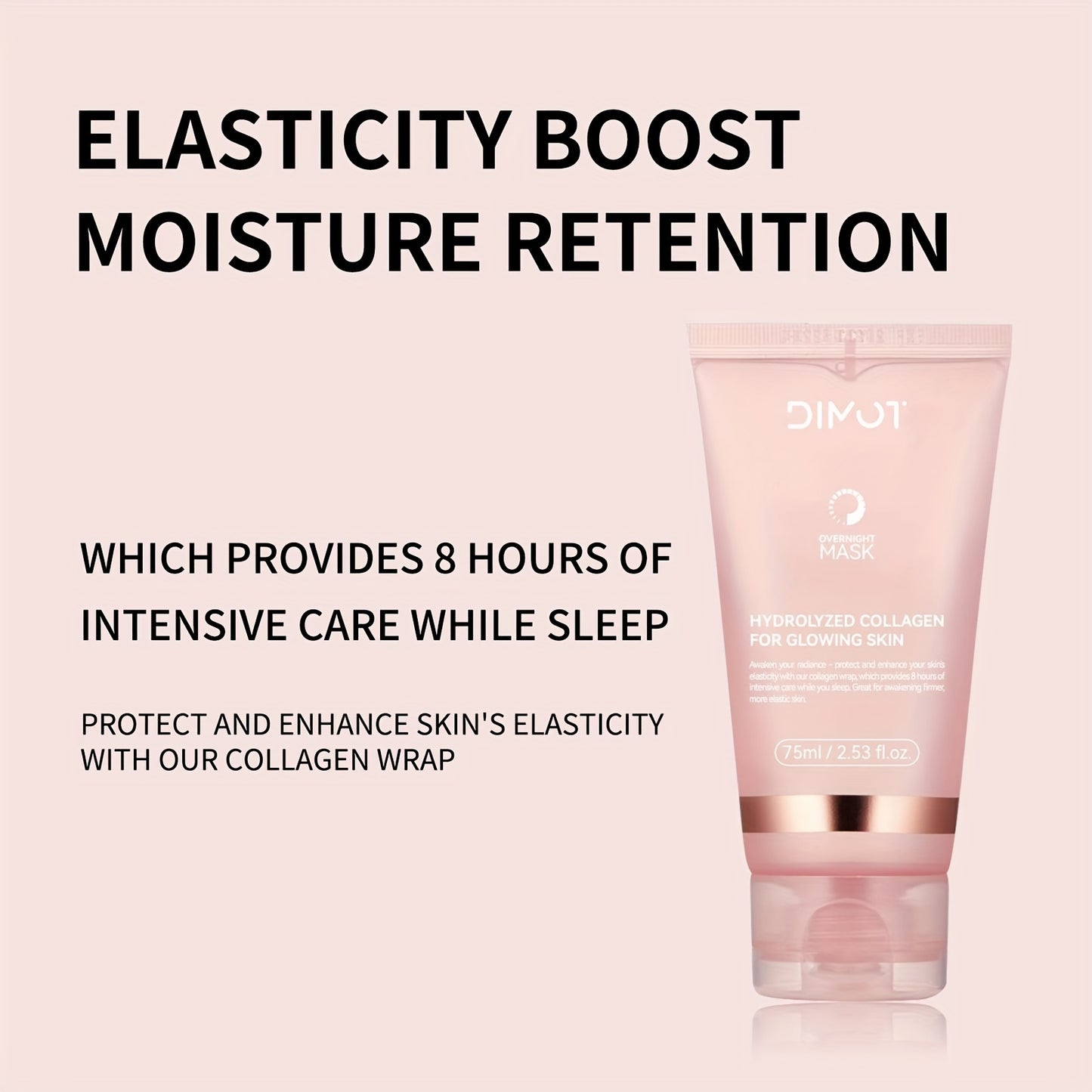 DIMOT Collagen Night Mask with Brush 75ml