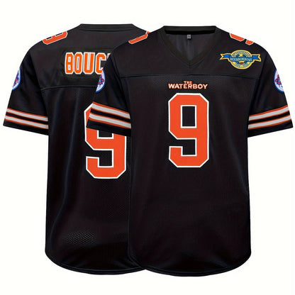 Men's #9 V-Neck American Football Jersey