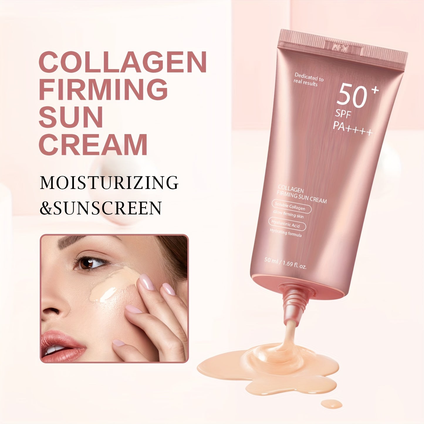 50ml Collagen Firming Sunscreen with Niacinamide & Hyaluronic Acid