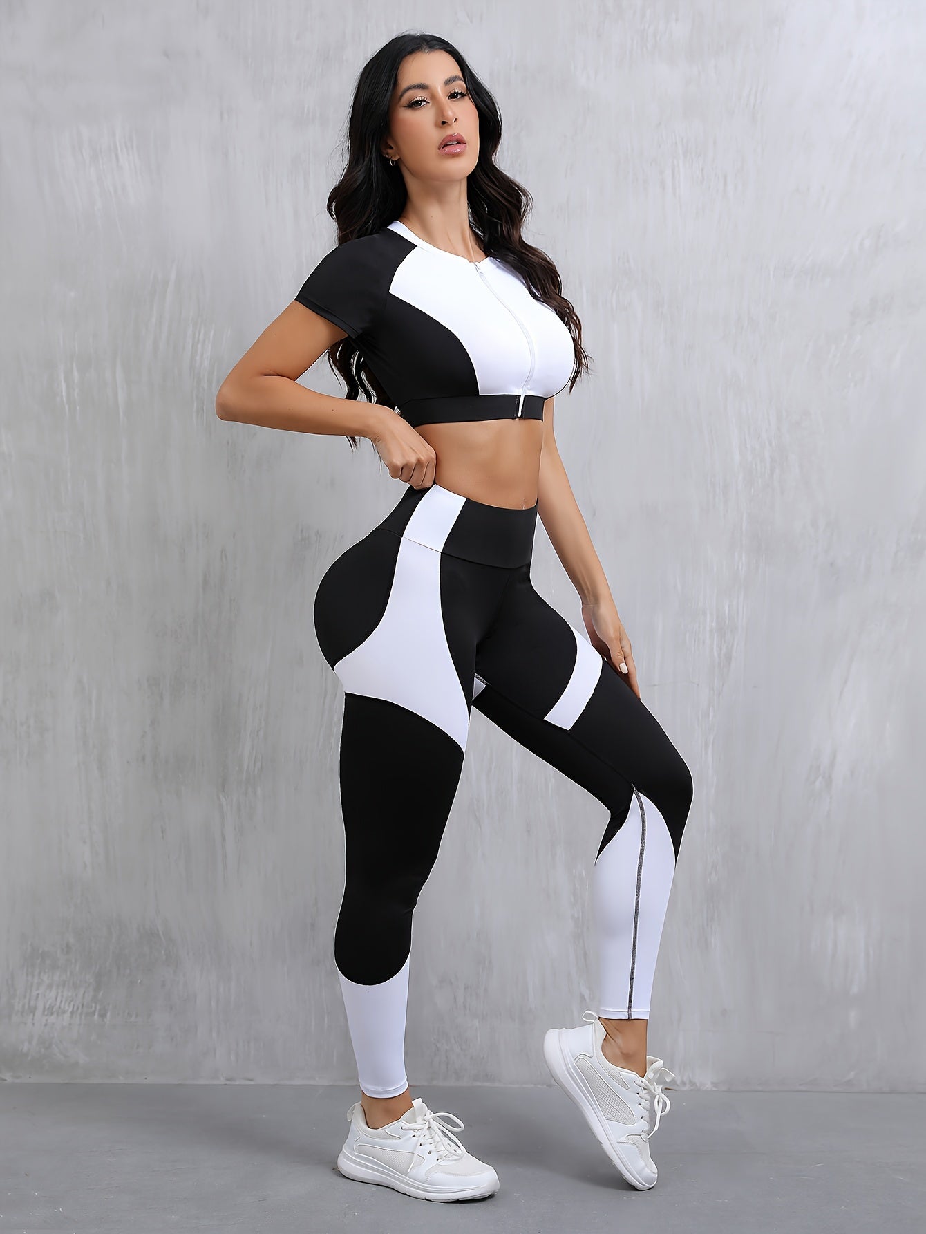 1set Women's High Waist Sports