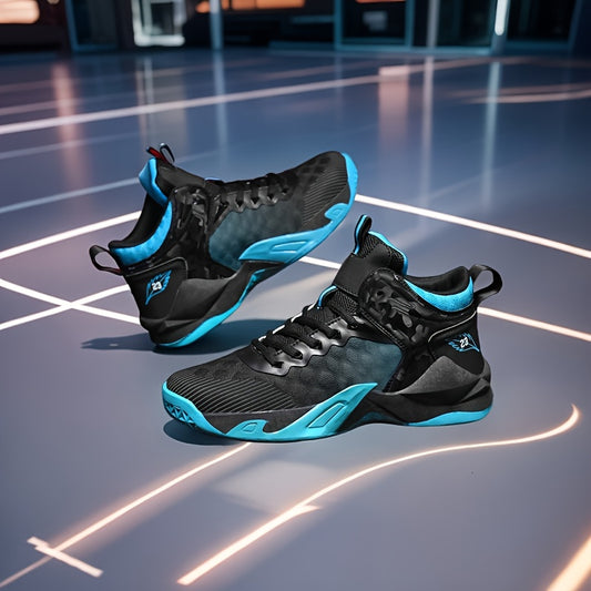 Men'S Breathable Mesh Basketball Sneakers