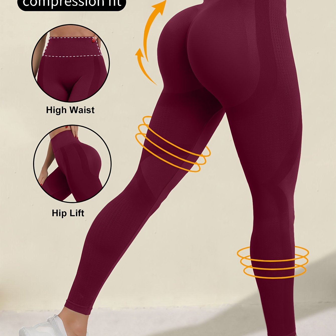 High-Waisted Seamless Pants for Women