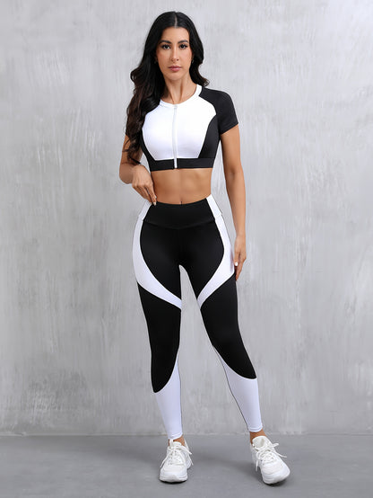 1set Women's High Waist Sports