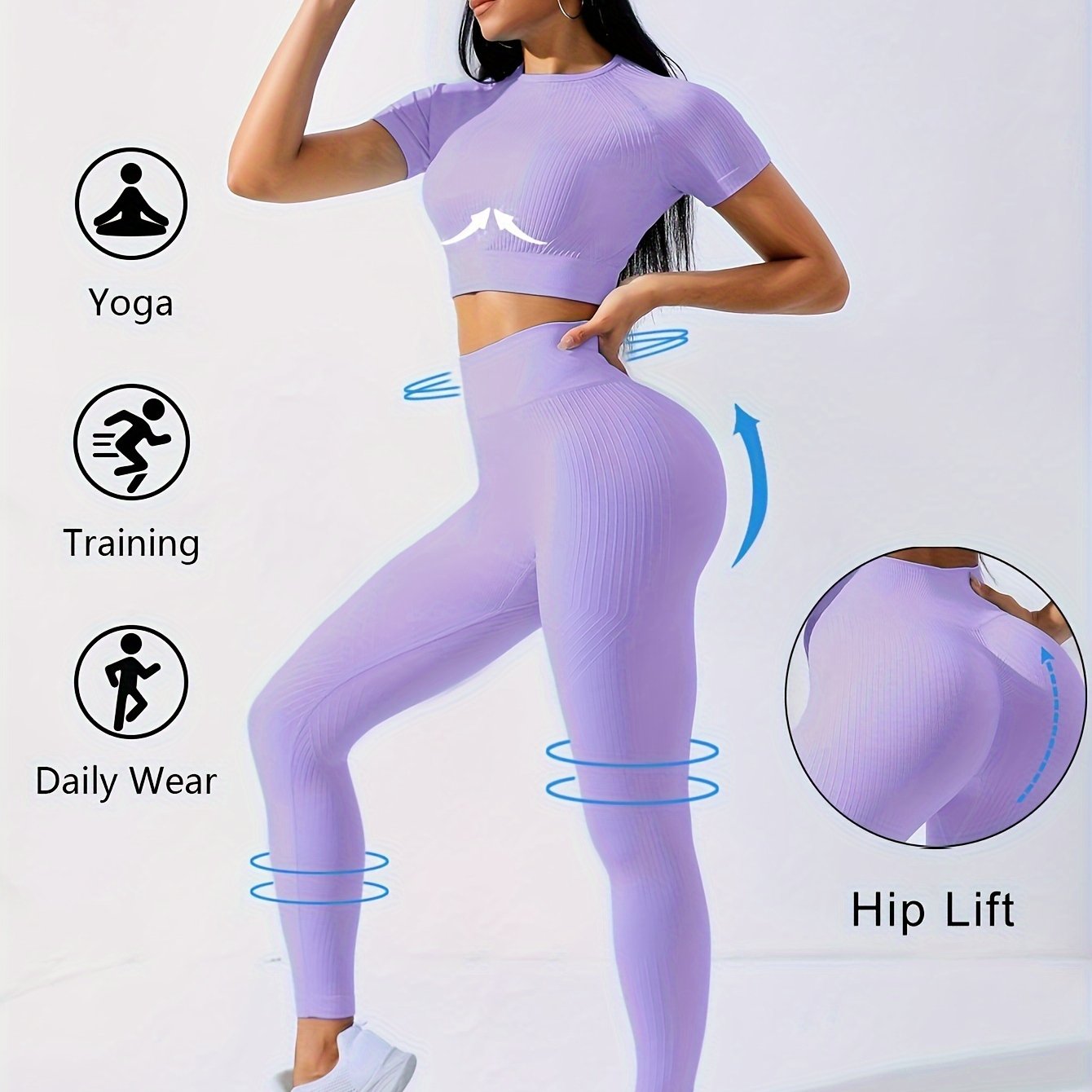 Women'S 2pcs Activewear Set