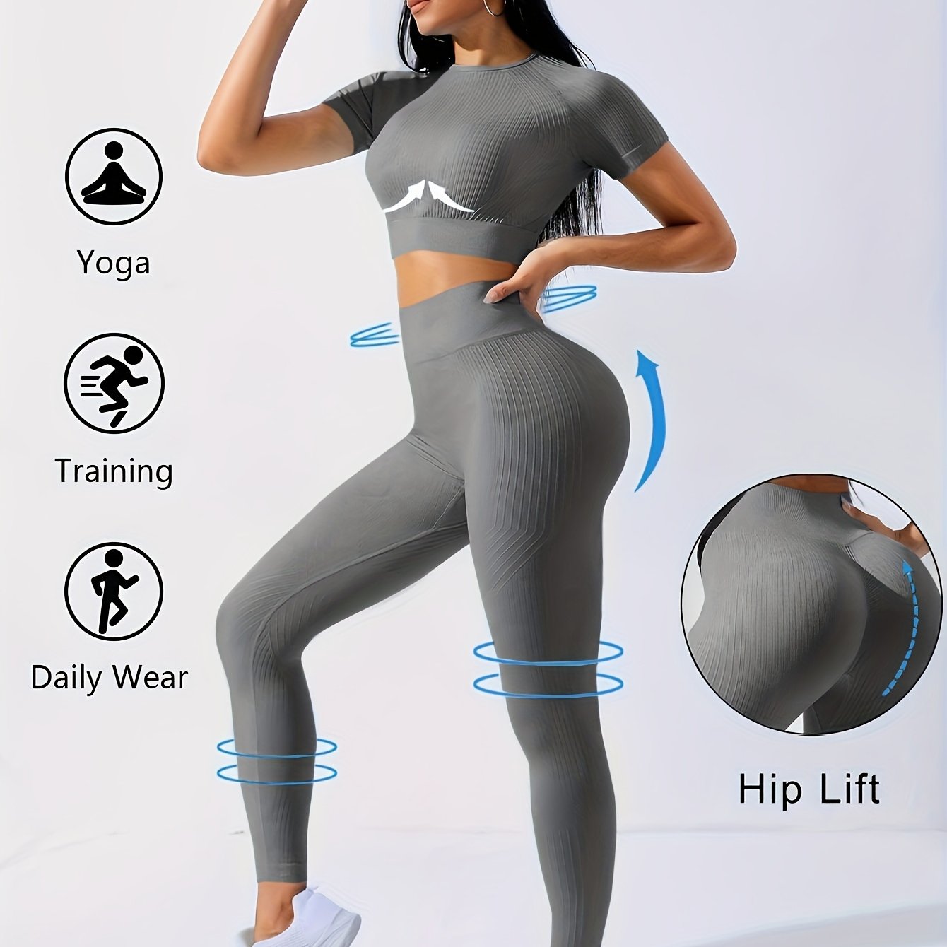 Women'S 2pcs Activewear Set