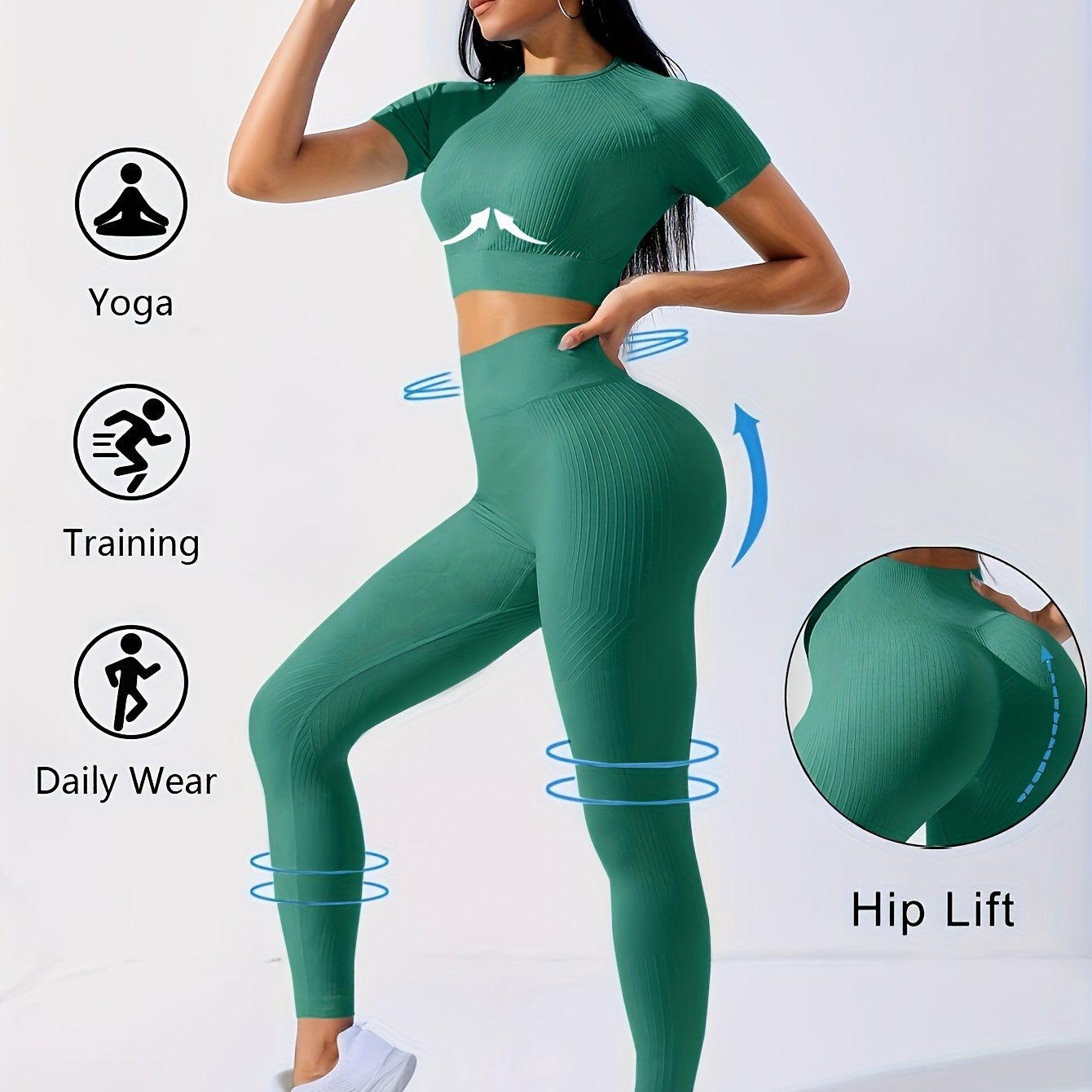 Women'S 2pcs Activewear Set